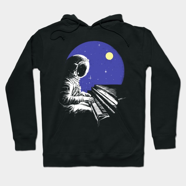 Space Music Hoodie by carbine